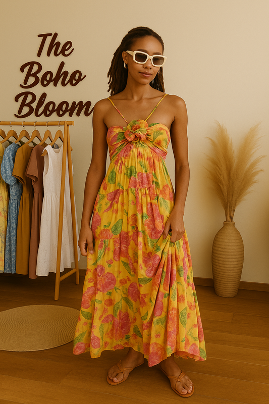 Floravida Rhythm Maxi Dress