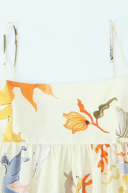 Whimsy Skyfall Printed Mini Dress