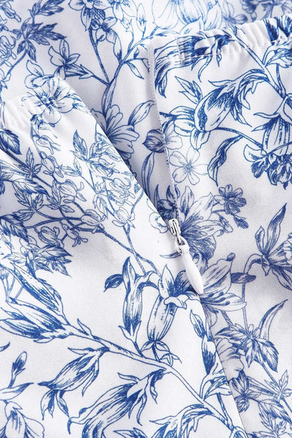 Delphine Petal Ruffle Mini Dress