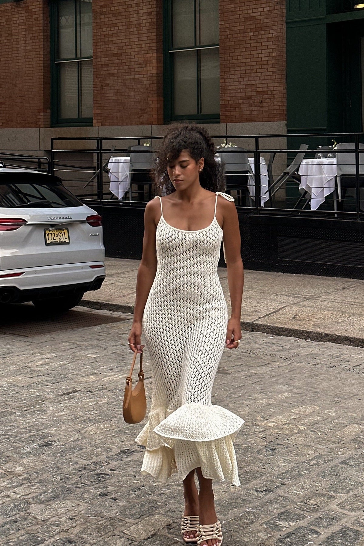 Rumba Romance Ruffle Midi Dress