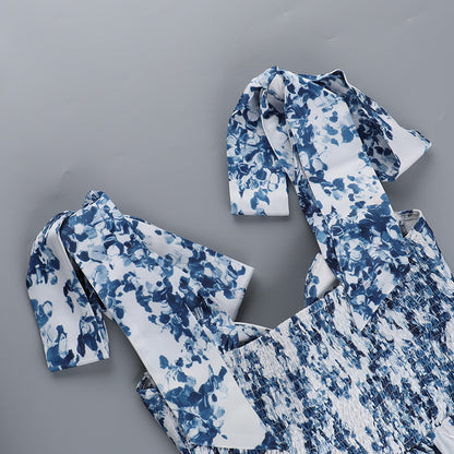 Hydrangea Kiss Mini Dress