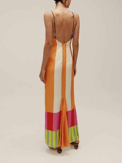 Geo Chic Paloma Maxi Dress