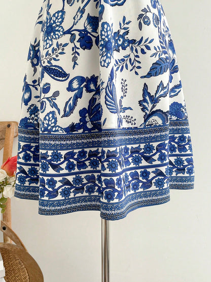 Seavine Mosaic Mini Dress