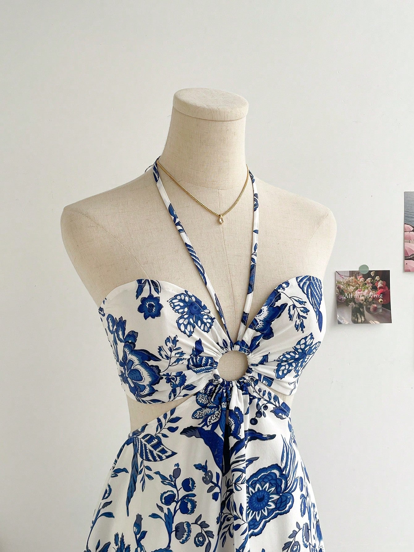 Seavine Mosaic Mini Dress