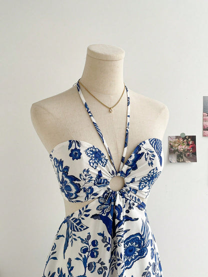 Seavine Mosaic Mini Dress