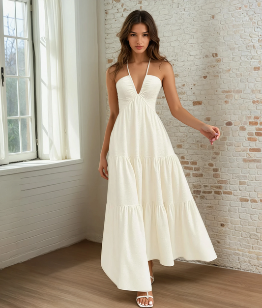 Vestido Maxi Calyra Seabreeze