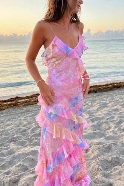 Melody of the Tide Maxi Dress