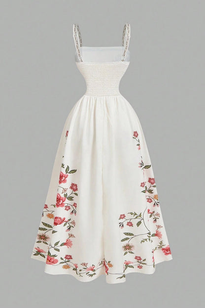 Lysandra Garden Midi Dress