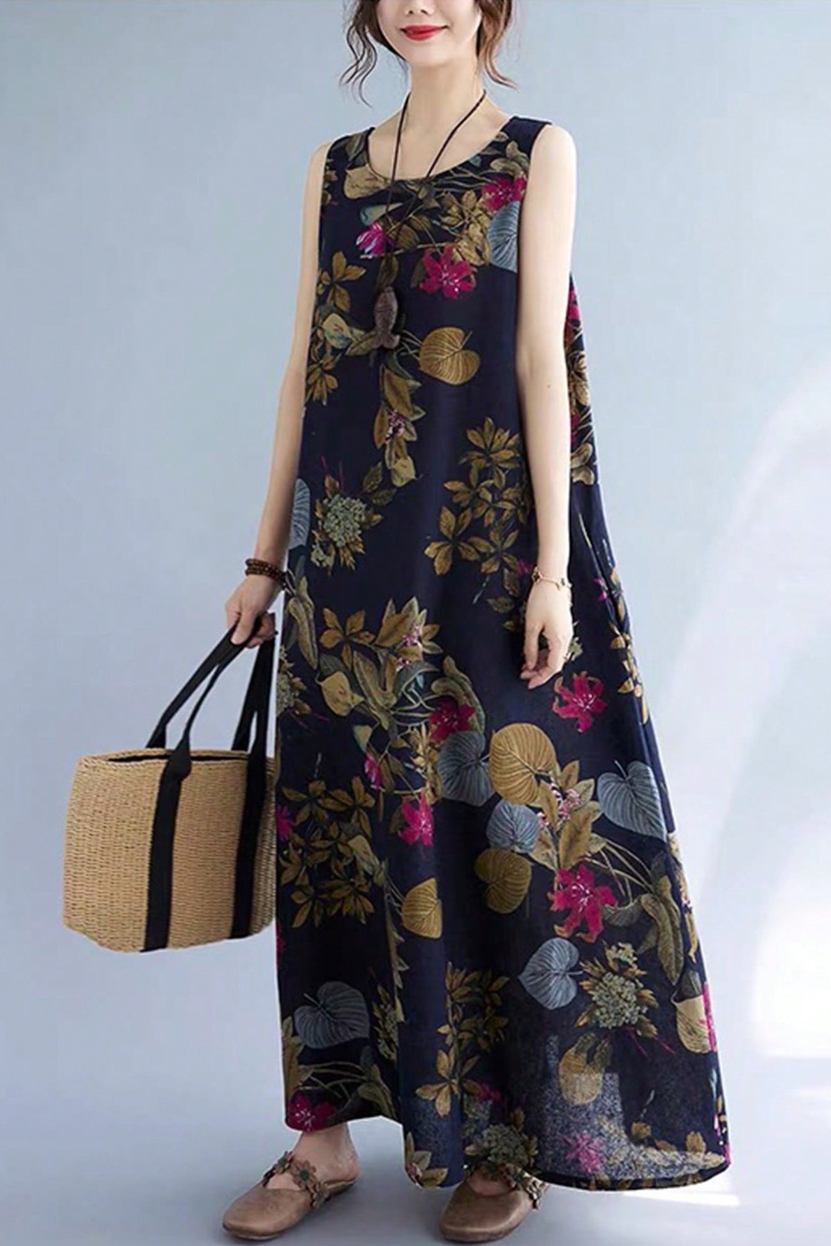 Quiet Flora Drift Maxi Dress