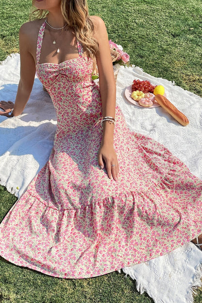 Blushfield Garden Midi Dress