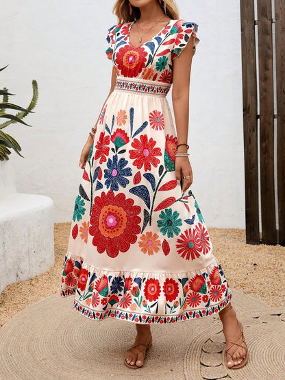 Carmen's Garden Maxi Dress