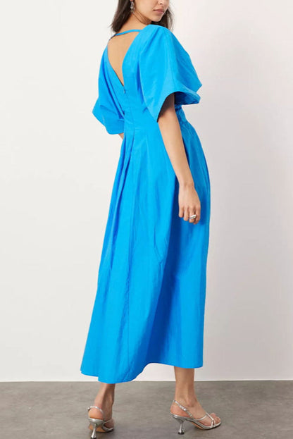 Muse of Light Silken Midi Dress