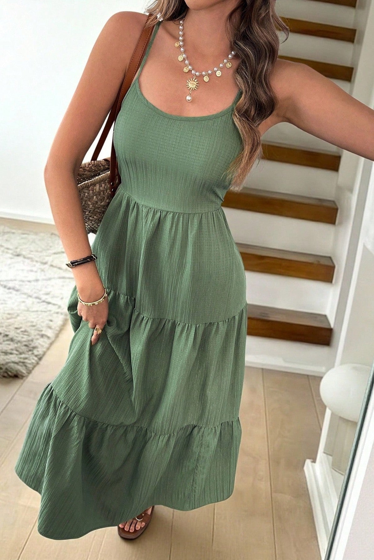Fern Whisper Maxi Dress