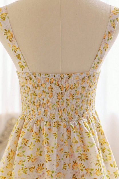 Belle Botanique Tier Midi Dress
