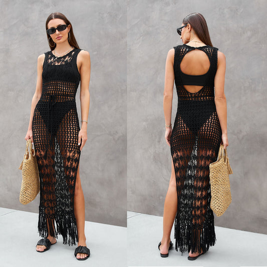 Vestido Midi de Ganchillo Saltshore Muse