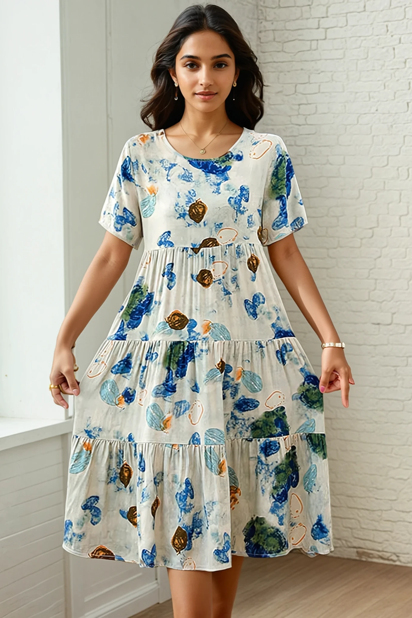 Mistleaf Harmony Midi Dress