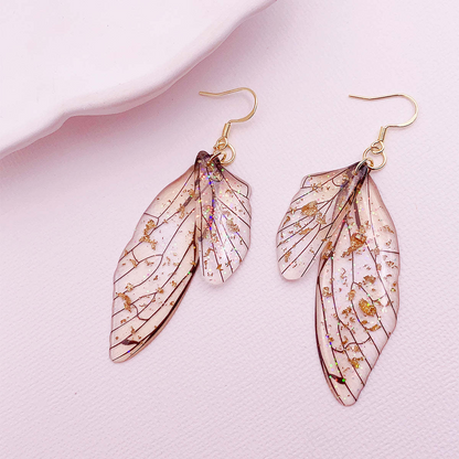 Enchanted Mist Butterfly Earrings