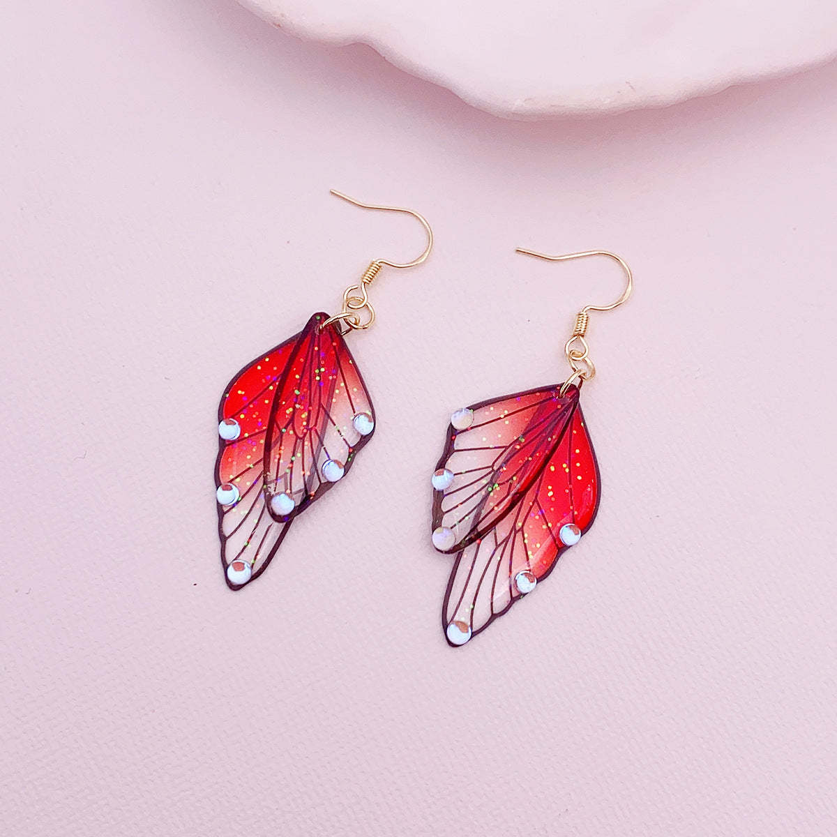Enchanted Mist Butterfly Earrings