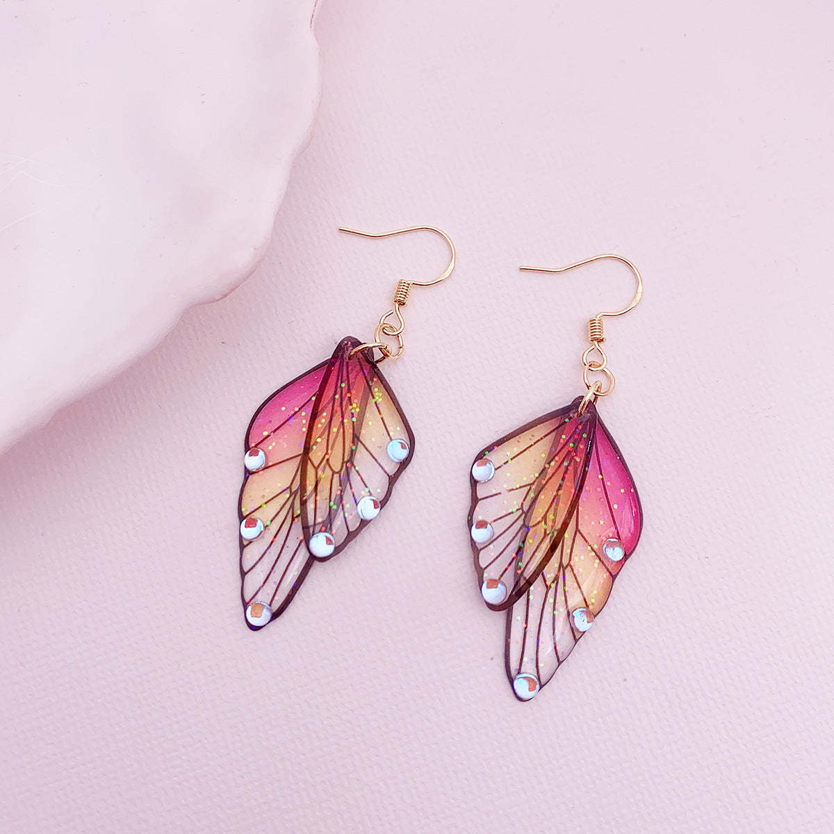 Enchanted Mist Butterfly Earrings