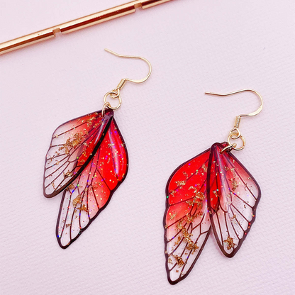 Enchanted Mist Butterfly Earrings