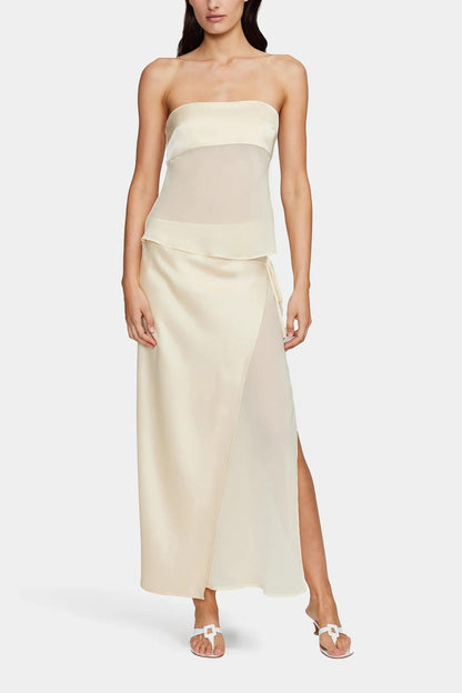 Buttercream Ricky Midi Skirt Set