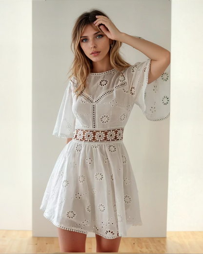 Daisy Bloom Mini Dress