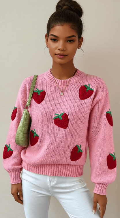 Berry Babe Pullover - TheBohoBloom