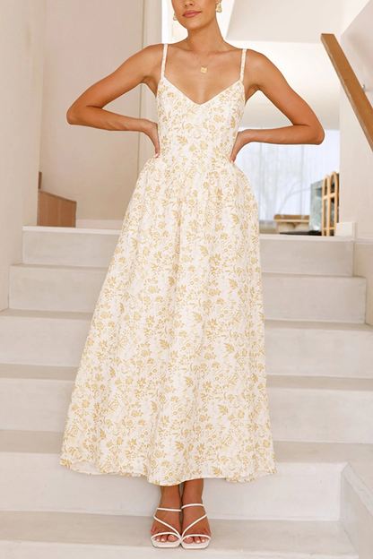 Liora Bloom Pocket Maxi Dress