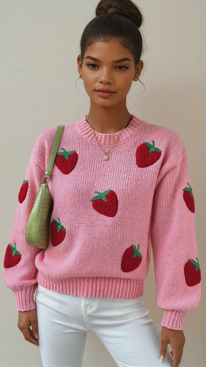 Berry Babe Pullover