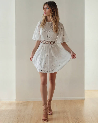 Daisy Bloom Mini Dress