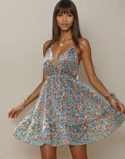 Floral Melody Mini Dress